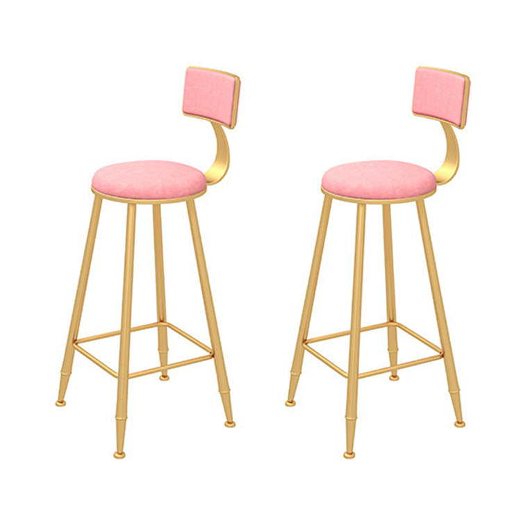 Glam 1/2/3/5 Pieces Bar Table Set Rectangle Stone Bar Table with High Stools