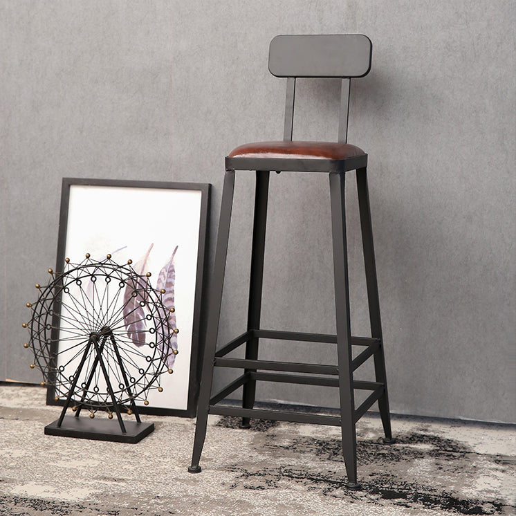 1/4/7 Pieces Industrial Rectangular Pub Table Set Wooden Counter Table with High Stools