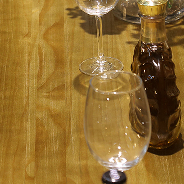 Indoor Industrial Patio Bar Table Rectangle Trestle Bar/Dinette Table in Natural