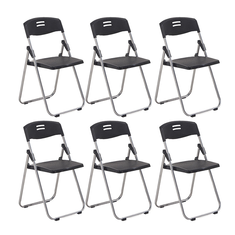 Armless Upholstered Office Chair Modern No Wheels Office Chair