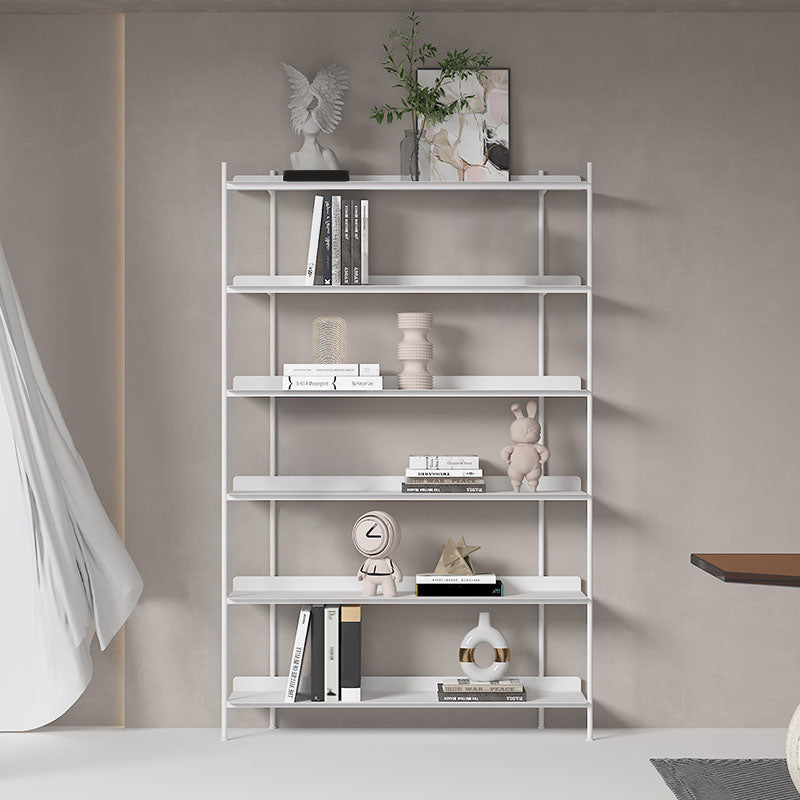 Etagere Shelf Bookcase Contemporary Metal Book Shelf for Study Room