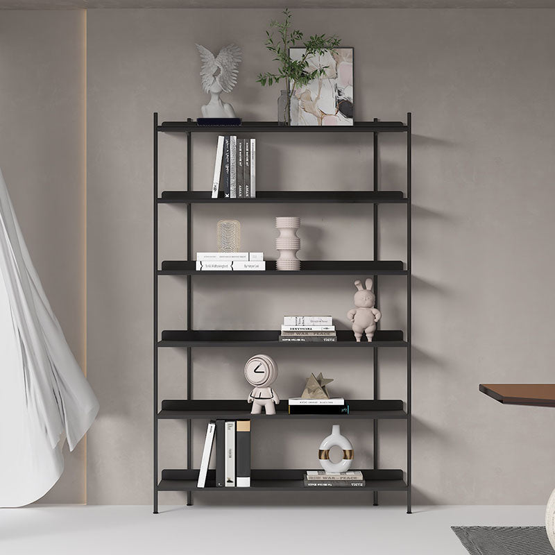 Etagere Shelf Bookcase Contemporary Metal Book Shelf for Study Room
