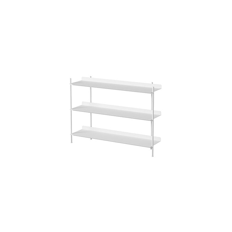 Etagere Shelf Bookcase Contemporary Metal Book Shelf for Study Room