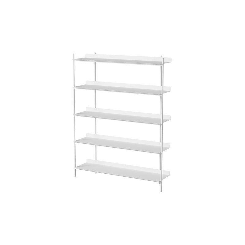 Etagere Shelf Bookcase Contemporary Metal Book Shelf for Study Room