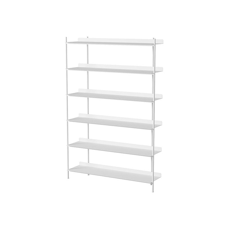 Etagere Shelf Bookcase Contemporary Metal Book Shelf for Study Room