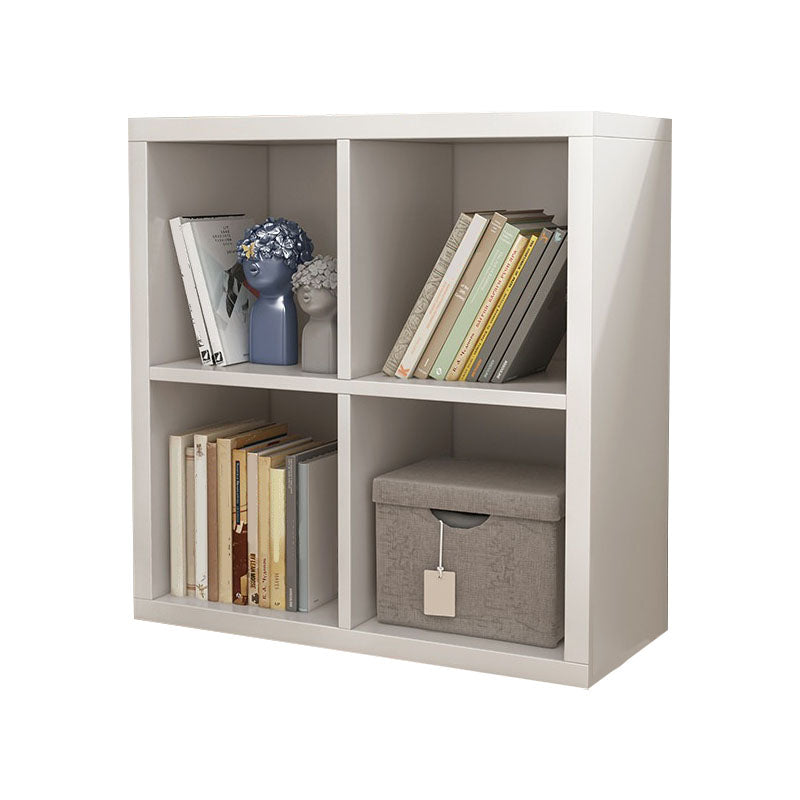 Contemporary Engineered Wood Bookshelf Closed Back Shelf Bookcase for Home