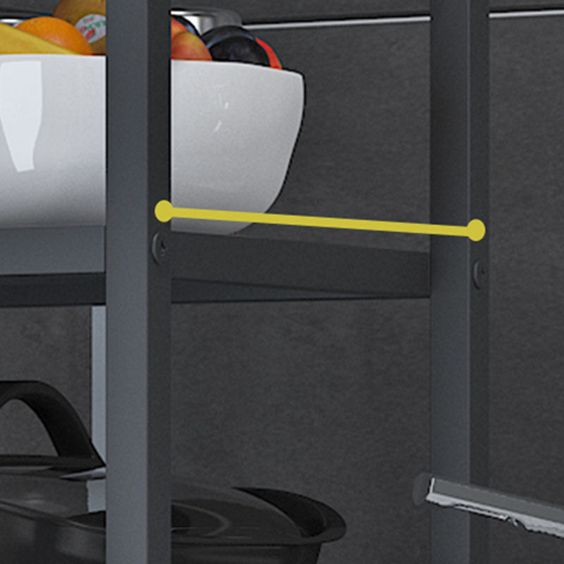 Contemporary Metal Book Shelf Open Home Shelf Bookcase with Shelves