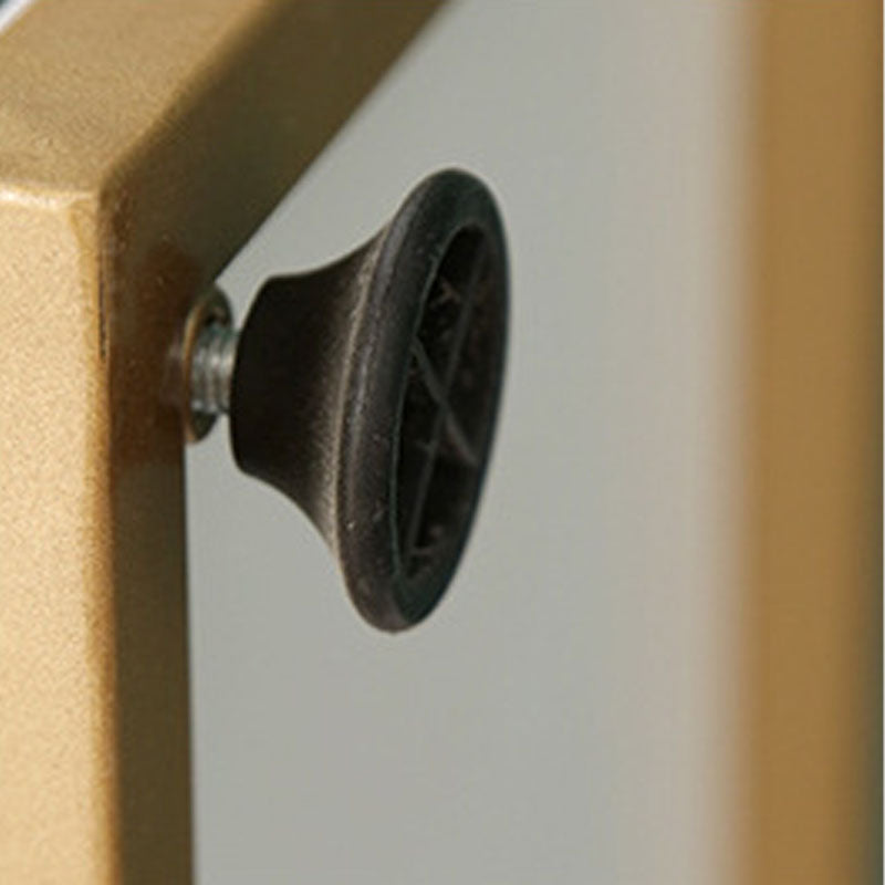 Modern Metal and Wooden Book Shelf Open Home Shelf Bookcase with Shelves