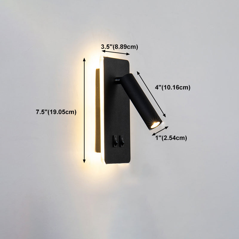 Minimalism Sconce Light Fixture Modern Led Wall Light Fixture for Bedside