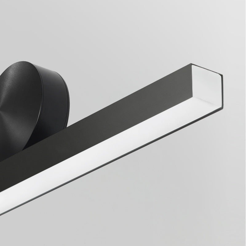 Minimalism Sconce Light Fixture Black Led Wall Light Fixture for Living Room