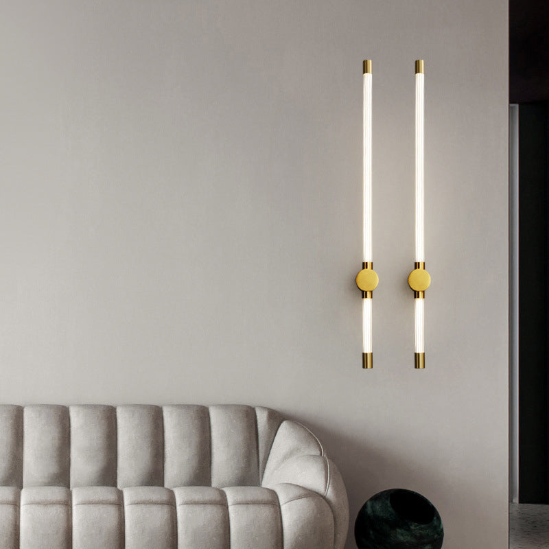 Modern Style Linear Wall Light Sconces Metal Wall Lighting Ideas