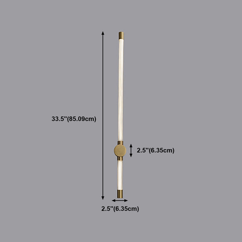 Modern Style Linear Wall Light Sconces Metal Wall Lighting Ideas