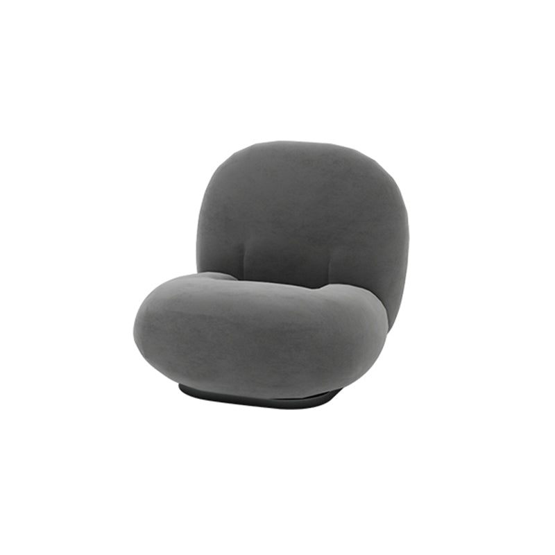 Gray Velvet Tuxedo Arm Sofa Contemporary Sofa for Living Room