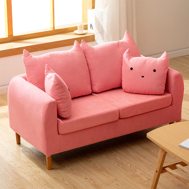 24.40" Wide Tuxedo Arm Sofa Washable Standard Sofa for Living Room