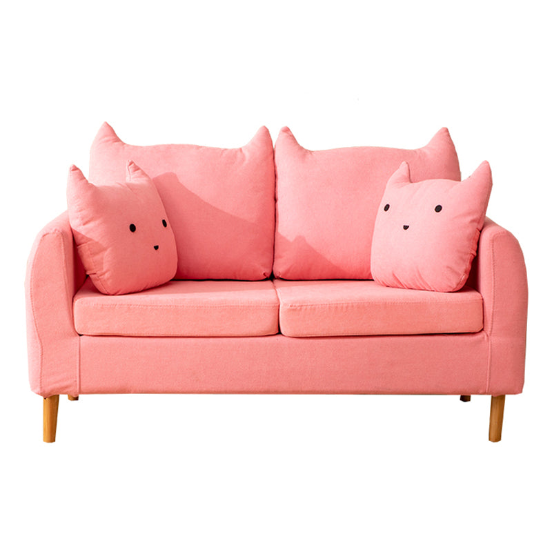 24.40" Wide Tuxedo Arm Sofa Washable Standard Sofa for Living Room