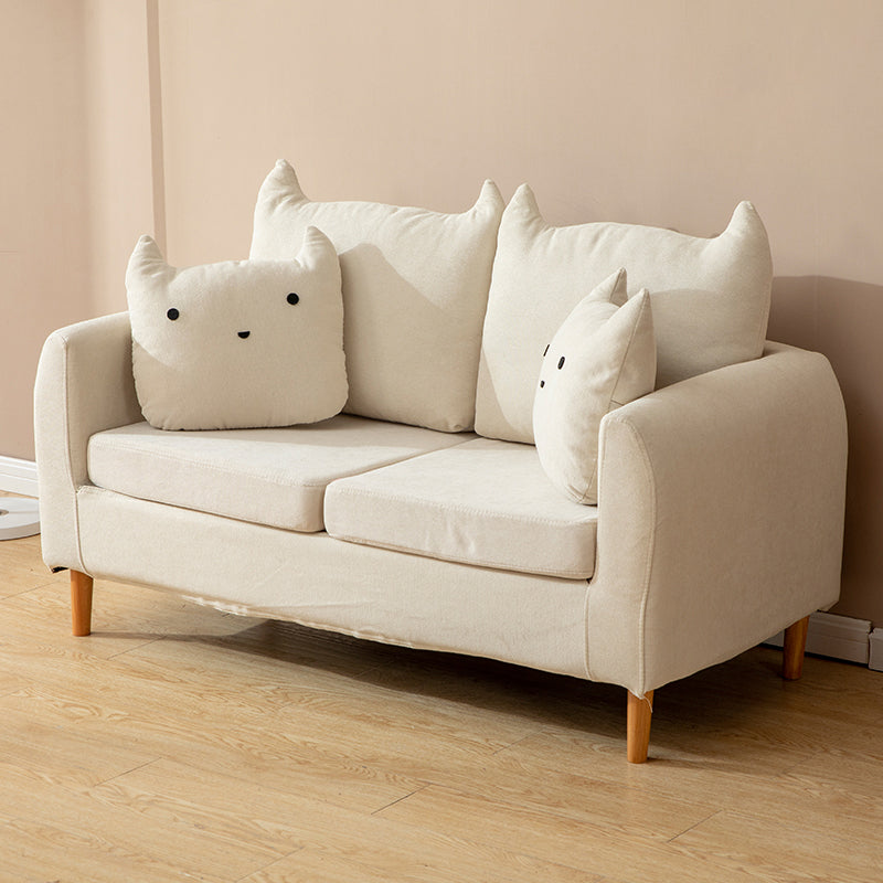 24.40" Wide Tuxedo Arm Sofa Washable Standard Sofa for Living Room