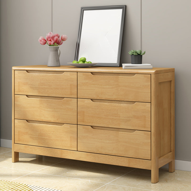 29.5"/37" Tall Solid Wood Chest, Rectangle Accent Chest with Drawers