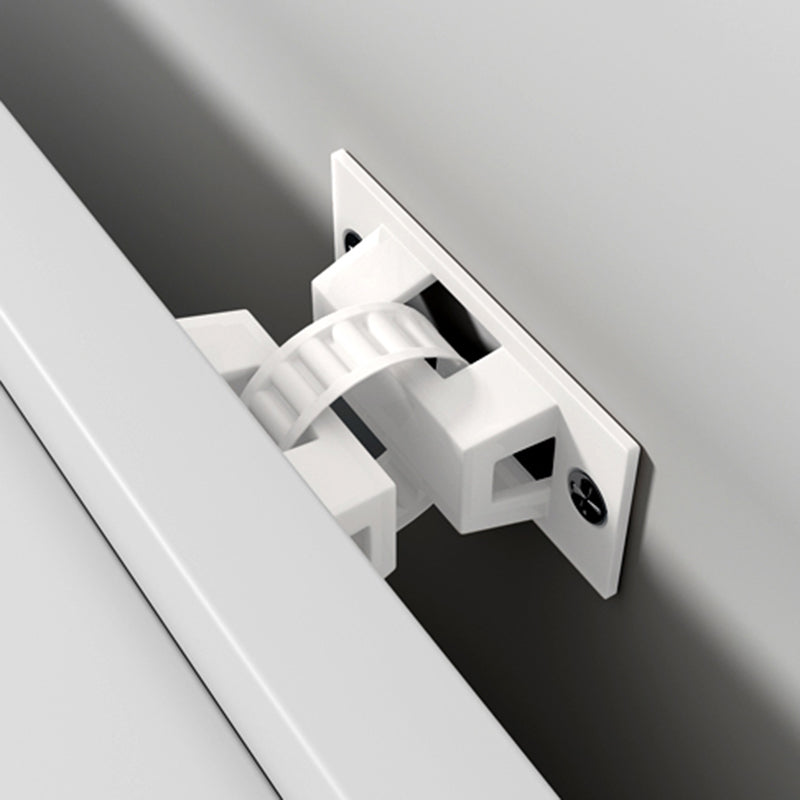 6 - Door Wooden Accent Chest, Contemporary Rectangle Cabinet