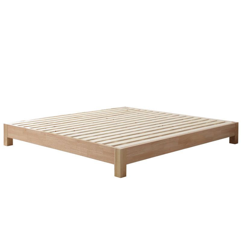 Platform Bed Frame in Solid Wood with 4 Legs Platform Bed for Bedroom