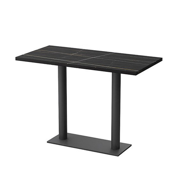Industrial Style Dining Table Sintered Stone Table for Dining Room