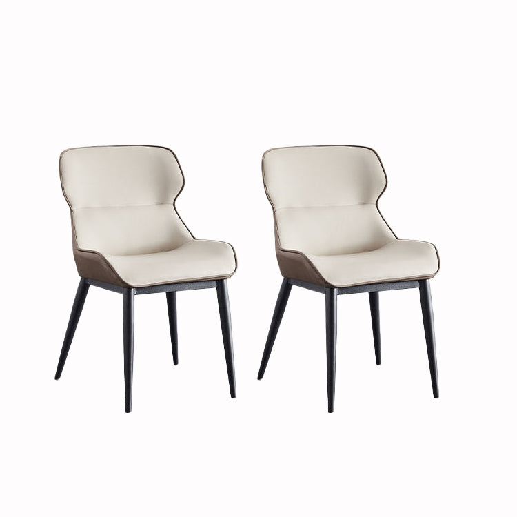 Industrial Dining Accent Chair Upholstered Dining Side Chair