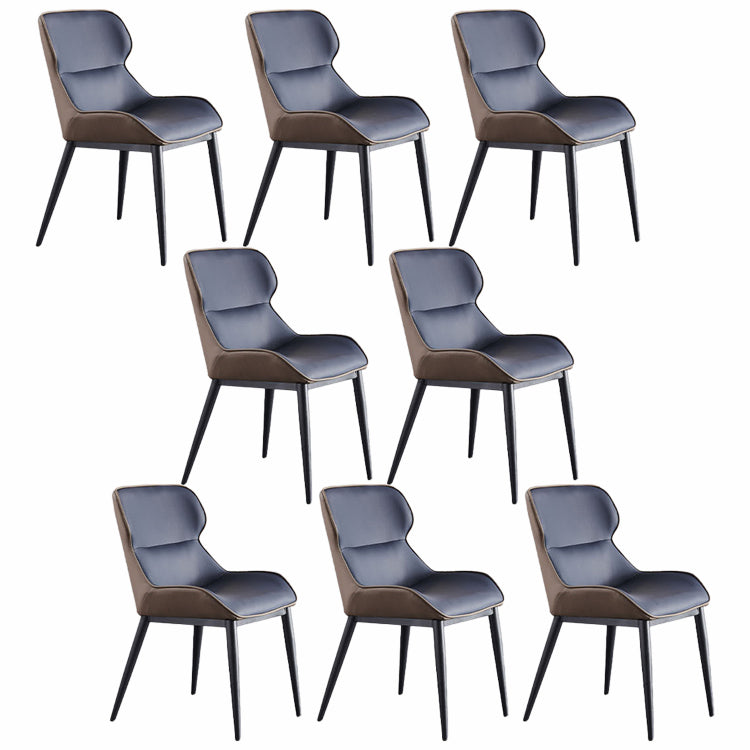 Industrial Dining Accent Chair Upholstered Dining Side Chair