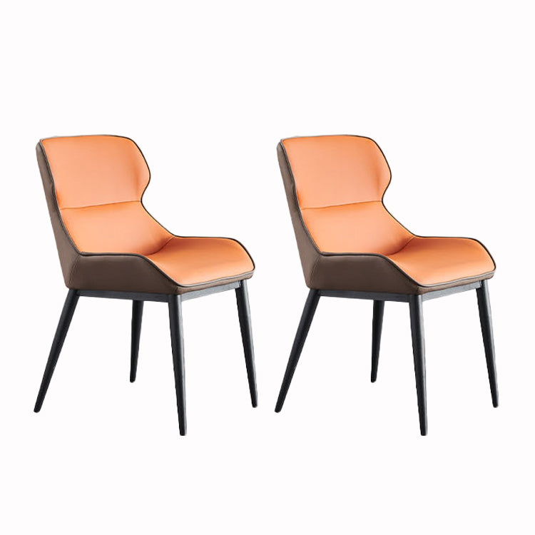 Industrial Dining Accent Chair Upholstered Dining Side Chair