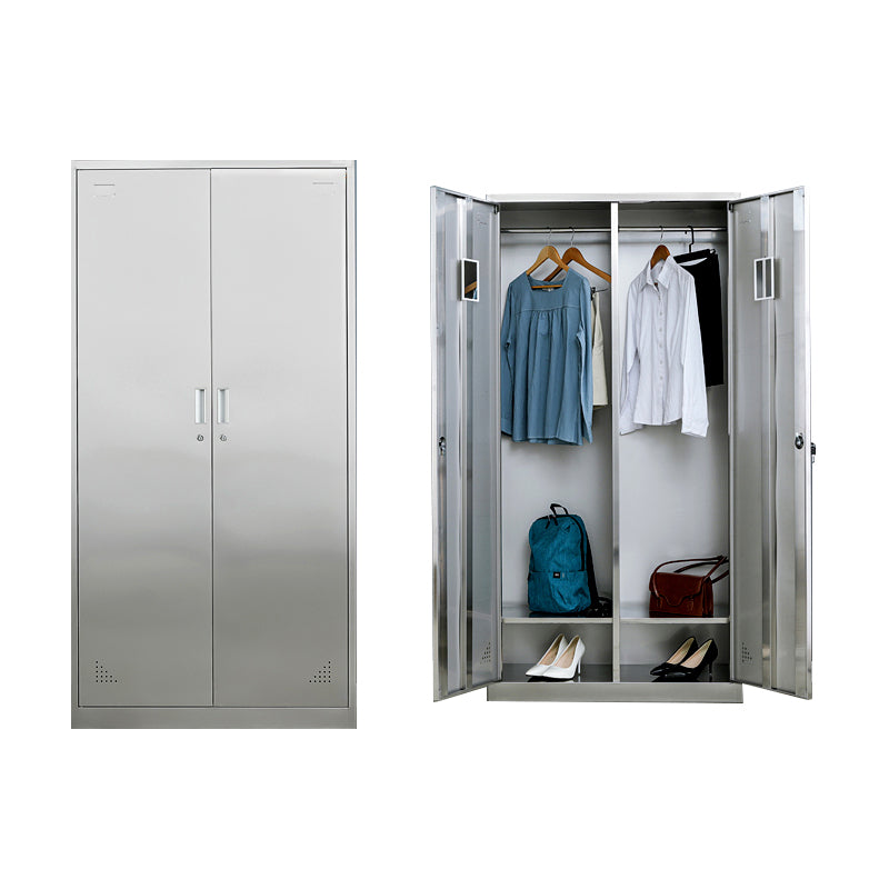 Metal Industrial Cabinet for Bathroom Steel Storage Cabinet with Hinged Door