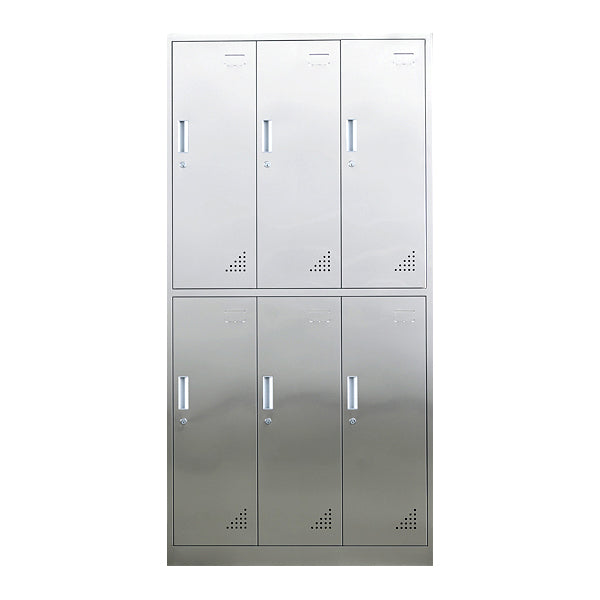 Metal Industrial Cabinet for Bathroom Steel Storage Cabinet with Hinged Door
