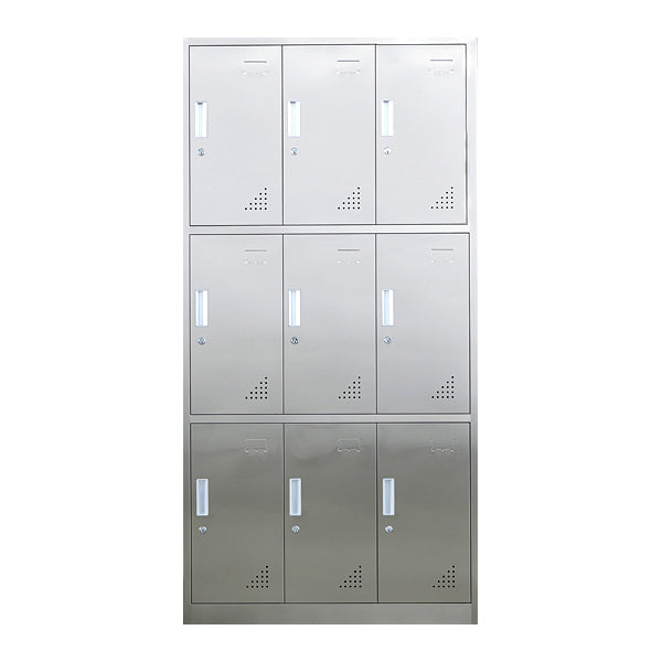 Metal Industrial Cabinet for Bathroom Steel Storage Cabinet with Hinged Door