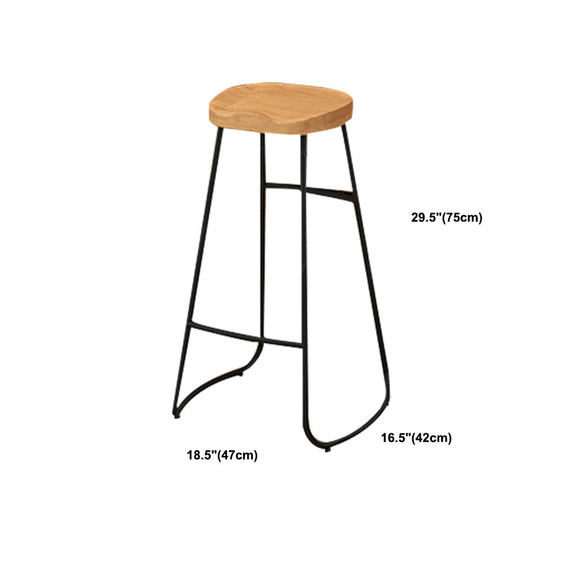 Indoor Modern Rectangle Counter Set 1/2/3 Pieces Solid Wood Table and Stool Set