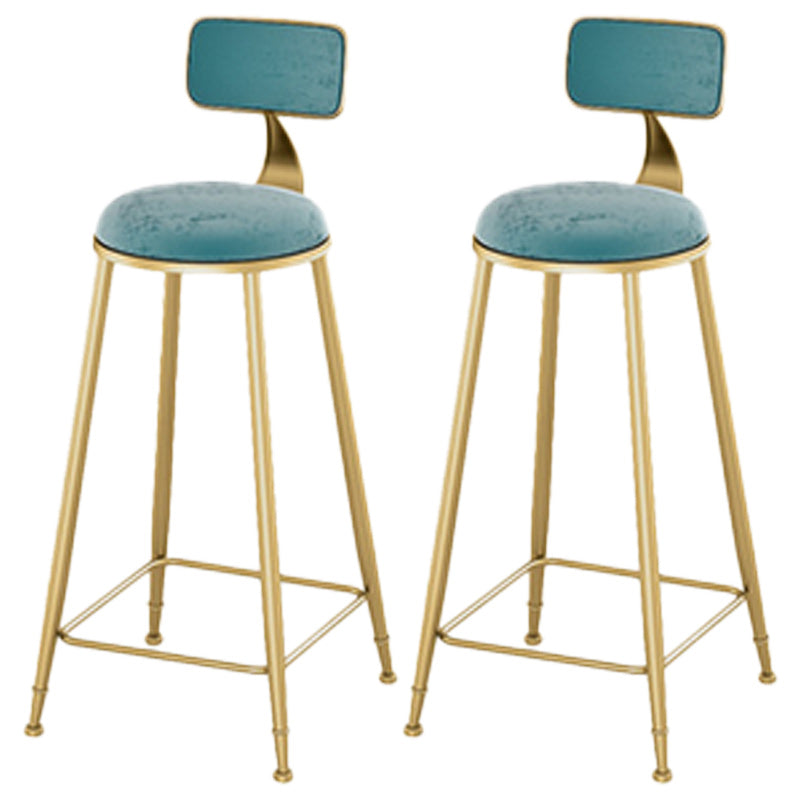 Glam Style 1/2/3 Pieces Faux Marble Bar Table Set Fixed Table Counter Set