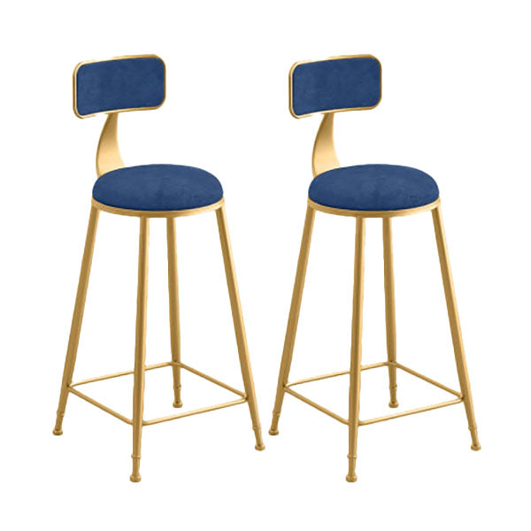 Glam Style 1/2/5 Pieces Faux Marble Bar Table Set Fixed Table Counter Set for Home Use