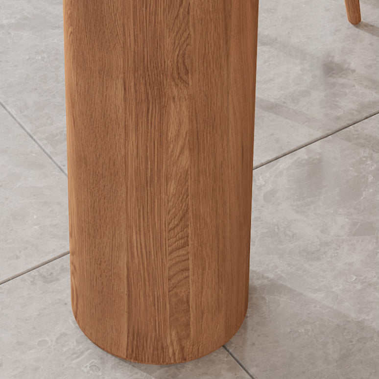 Indoor Solid Wood Bar/Dinette Table Double Pedestal Event and Cocktail Table