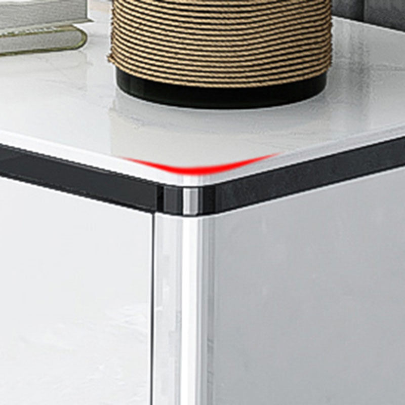 Contemporary Storage Chest Stone 15.75-inch Width Storage Chest Dresser