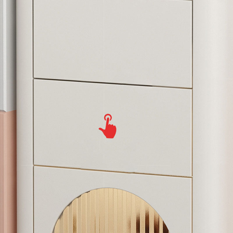 Contemporary Storage Chest Dresser Stone Top Storage Chest 11.81-inch W