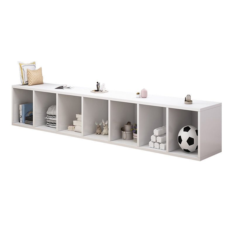 Scandinavian 11.8-inch High Wood TV Stand Console with Storage