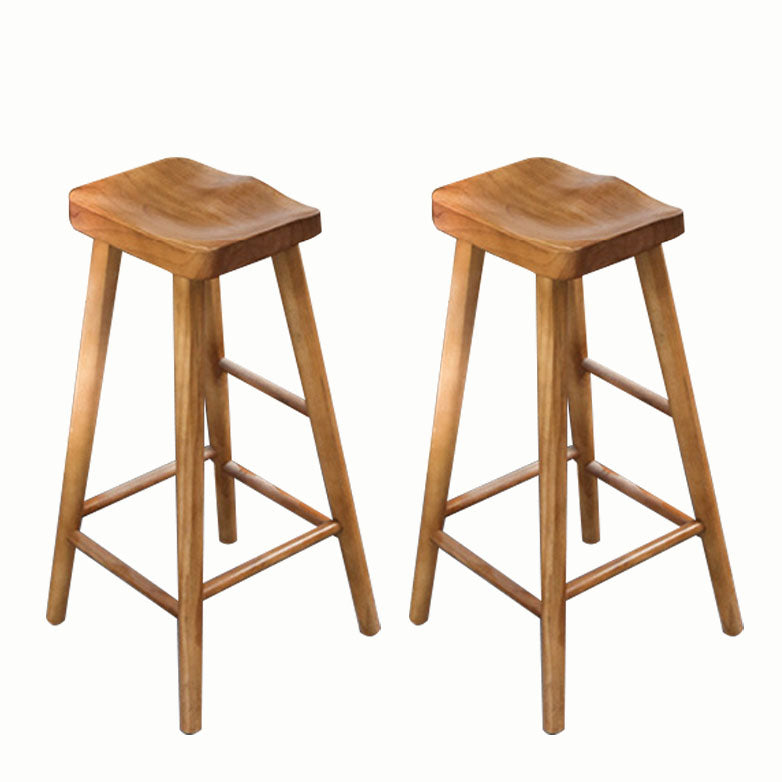 Industrial 1/2/3 Pieces Bar Table Set Rectangle Bar Table with High Wood Stools