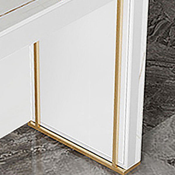 Modern Style 1/2/3 Pieces Sintered Stone Pub Table Set Fixed Table Counter Table