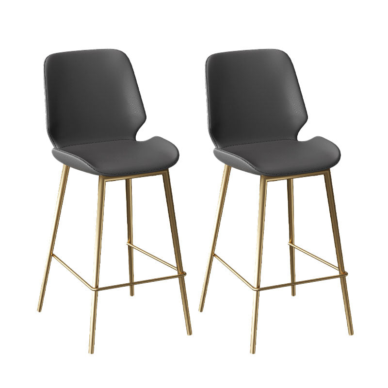 White Stone Top Counter Set Modern 1/2/5 Pieces Indoor Bar Stool and Table Set