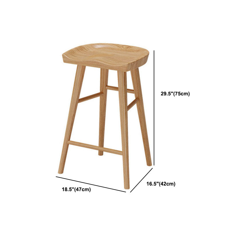 1/5/9 Pieces Luxurious Rectangular Pub Table Set Wooden Counter Table with Backless Stools