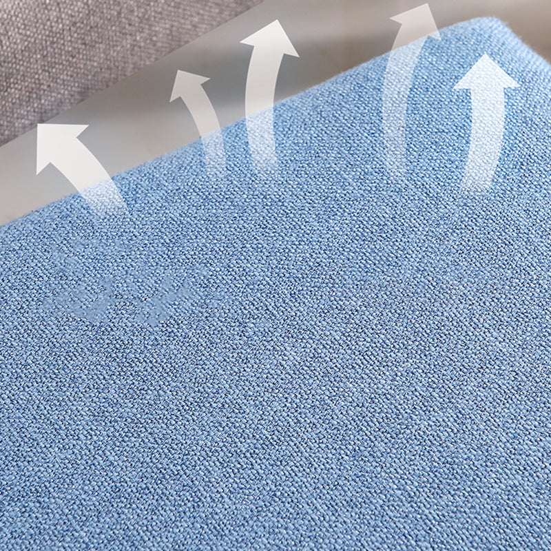 Contemporary Scratch Resistant Ottoman Rectangle Green Pine Wood Cube