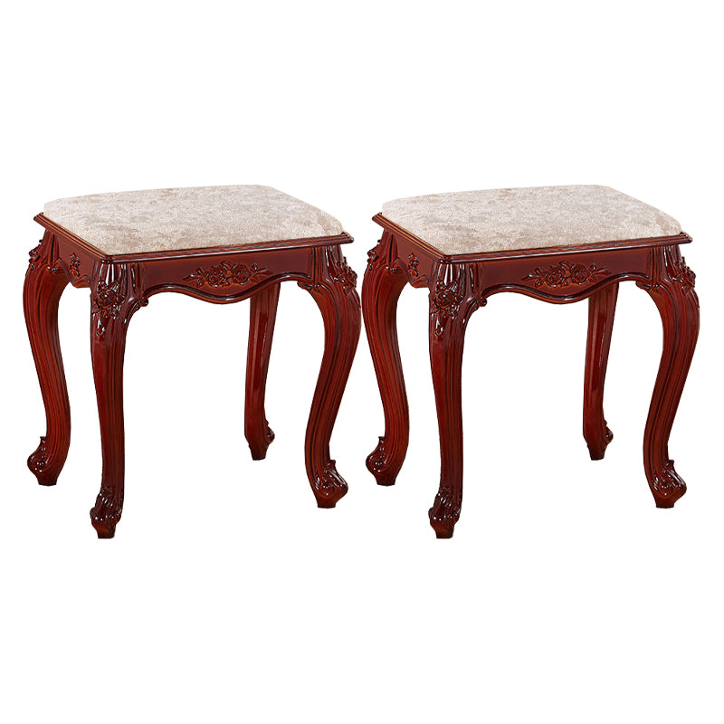 Mid-Century Modern PU Leather Ottoman Plain Rectangle Mildew Resistant Target Pouf