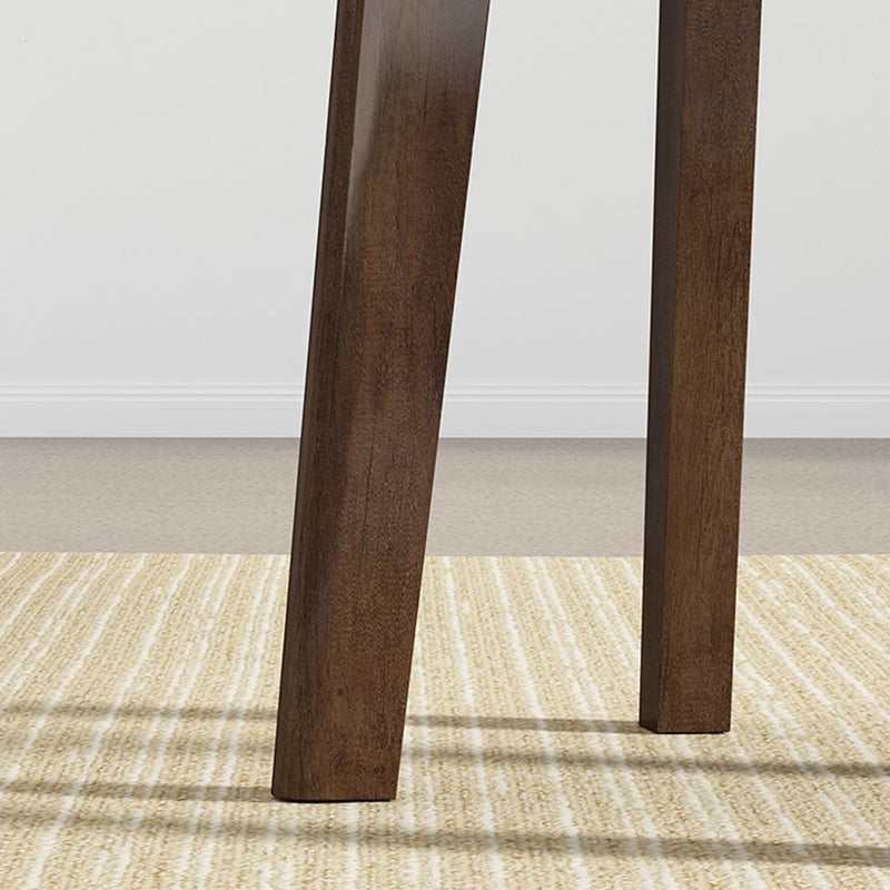 Cube Ottoman Mid-Century Modern Square Pure Color Faux Leather Stain Resistant Ottoman