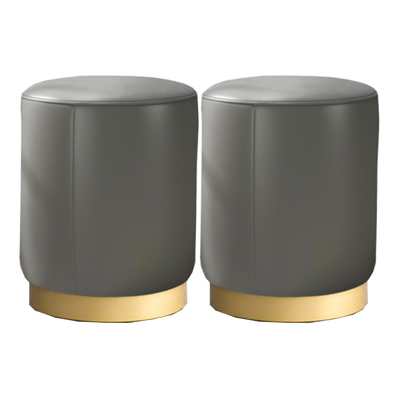 Modern Scratch Resistant Standard Round Velvet Indoor Standard