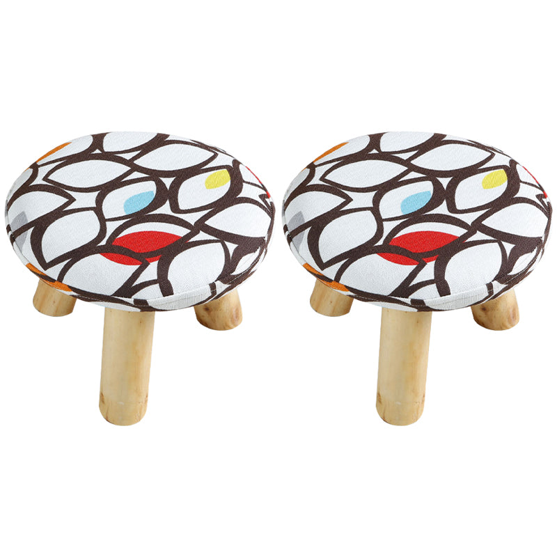 Grey Scratch Resistant Standard Flower Pattern Cotton Standard