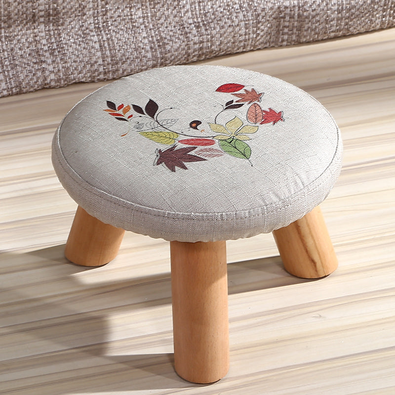 Grey Scratch Resistant Standard Flower Pattern Cotton Standard