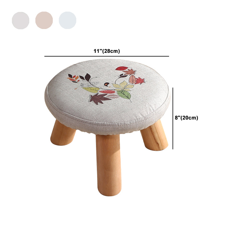 Grey Scratch Resistant Standard Flower Pattern Cotton Standard