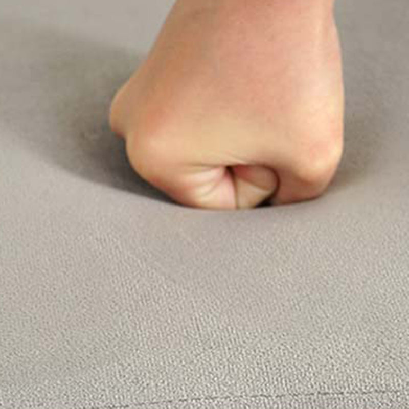 Stylish Indoor Velvet Ottoman Solid Color Stain Resistant Footstool Ottoman