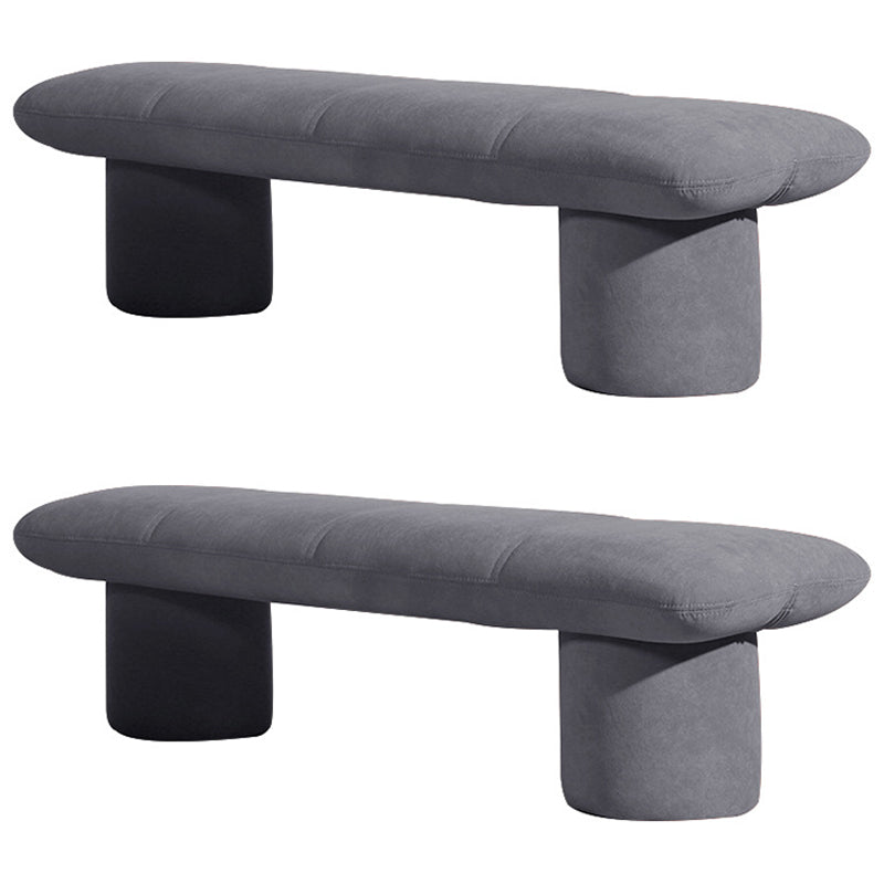 Modern Velvet Boucle Pouf Plain Rectangle Water Resistant Sherpa Pouf